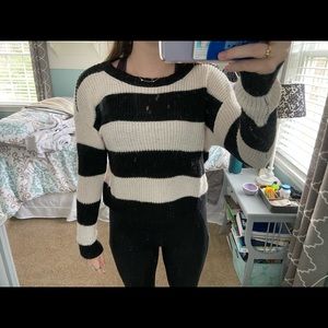 American Eagle Striped Sweater